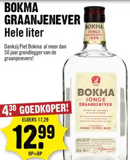 Dirck 3 Bokma Graanjenever aanbieding
