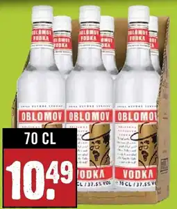 Dirck 3 Oblomov Vodka aanbieding