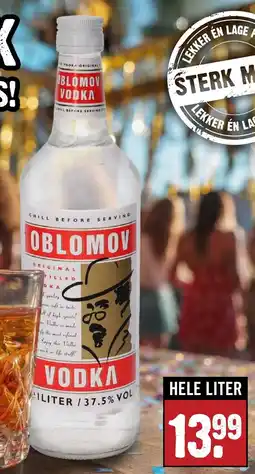 Dirck 3 Oblomov Vodka aanbieding
