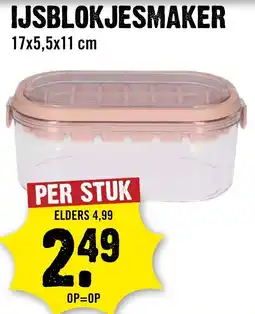 Dirck 3 Ijsblokjesmaker aanbieding