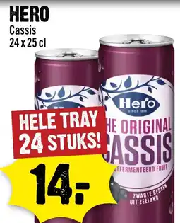 Dirck 3 Hero Cassis aanbieding