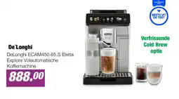EP DeLonghi ECAM450.65.S Eletta Explore Volautomatische Koffiemachine aanbieding