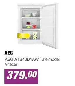 EP AEG ATB48D1AW Tafelmodel Vriezer aanbieding