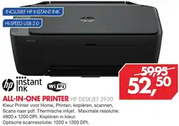 Vobis ALL-IN-ONE PRINTER HP DESKJET 2920 aanbieding