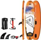 Bol.com Aqua Marina Blade Windsurf Opblaasbaar SUP Board Oranje - 330 cm aanbieding