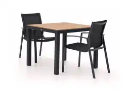 Kees Smit Forza Altea/Fidenza 90cm dining tuinset 3-delig stapelbaar aanbieding