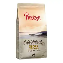 Zooplus Voordeelpakket Purizon Coldpressed 2 x 12 kg - Kip met Koolzaadolie aanbieding