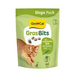 Zooplus GimCat Gras Bits - 425 g aanbieding
