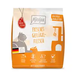 Zooplus 300 g MjAMjAM Knapperige Maaltijden Gevogelte Kattenvoer droog aanbieding