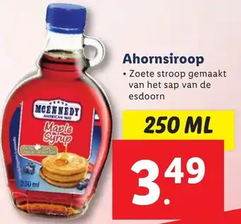 Lidl Ahornsiroop 250ml aanbieding