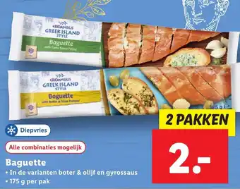 Lidl Baguette 175g aanbieding