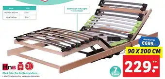 Lidl Elektrische lattenbodem 90x200cm aanbieding