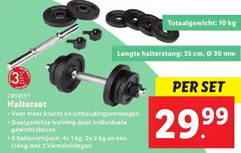 Lidl Halterset aanbieding