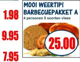 Vrieskoop Barbecuepakket A aanbieding
