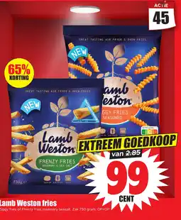 Dirk Lamb Weston Fries aanbieding