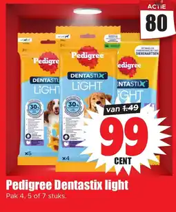 Dirk Pedigree Dentastix Light aanbieding