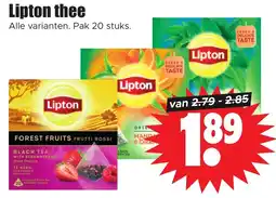 Dirk Lipton Thee aanbieding