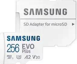 Coolblue Samsung MicroSDXC EVO Plus (2024) 256GB aanbieding
