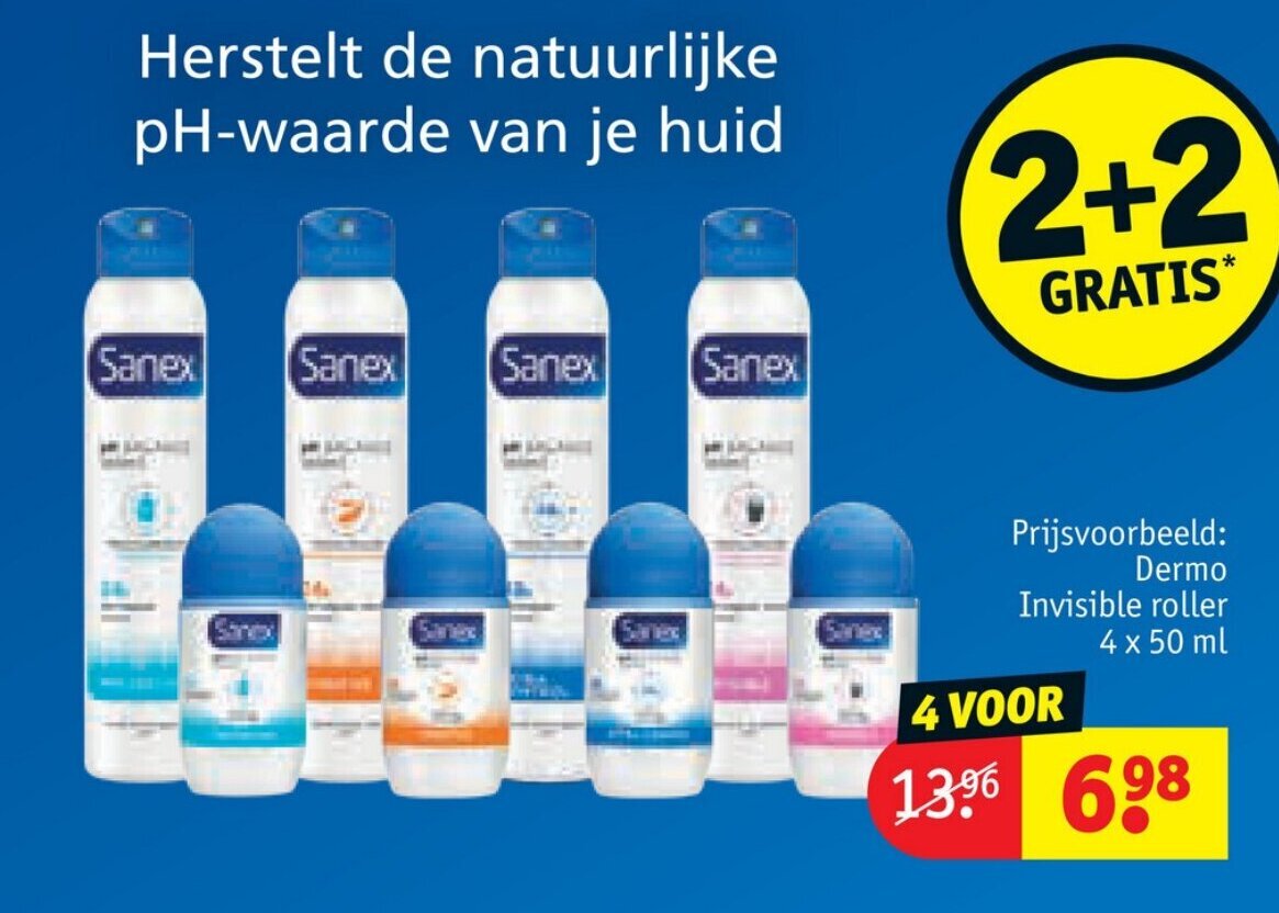 Herstelt de natuurlijke pHwaarde van je huid aanbieding bij Kruidvat