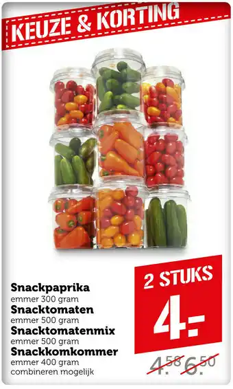 Coop Snackpaprika aanbieding