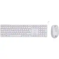 Coolblue HP 650 Draadloos Toetsenbord en Muis set Wit Qwerty aanbieding