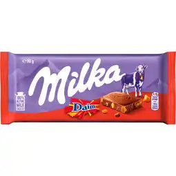 Dirk Milka Chocoladereep daim aanbieding