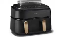 EP Philips NA552/00 Airfryer - Heteluchtfriteuse met 2 Manden aanbieding