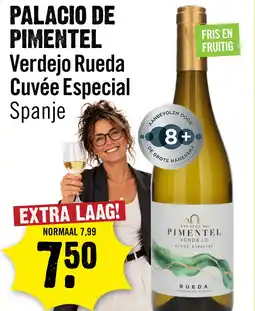 Dirck 3 Palacio de Pimentel Rueda Verdejo Cuvée Especial 75 cl aanbieding
