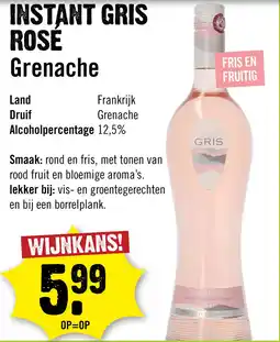 Dirck 3 Instant Gris Rosé 75 cl aanbieding