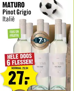Dirck 3 Maturo Pinot Grigio 75 cl aanbieding