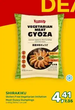Amazing Oriëntal SHIRAKIKU Gluten Free Vegetarian Imitation Meat Gyoza Dumplings aanbieding
