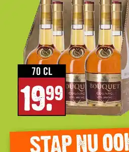 Dirck 3 Bouquet V.S. Cognac 70 cl aanbieding