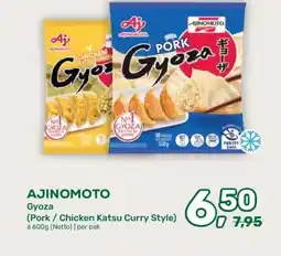 Amazing Oriëntal AJINOMOTO Gyoza (Pork / Chicken Katsu Curry Style) aanbieding