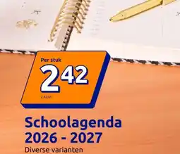 Action Schoolagenda 2026 - 2027 aanbieding