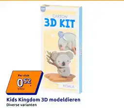 Action Kids Kingdom 3D modeldieren aanbieding