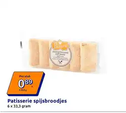 Action Patisserie spijsbroodjes aanbieding