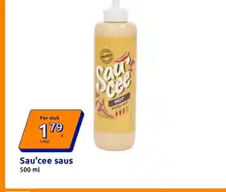 Action Sau'cee saus aanbieding