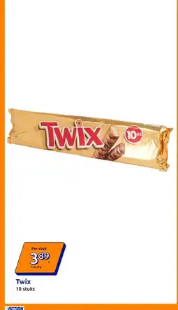 Action Twix aanbieding