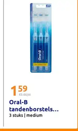 Action Oral-B tandenborstels aanbieding