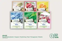 Amazing Oriëntal IMYSS Natural Masks (Arbutin / Hongcho/Moisturizing / Pearl / Pomegranate / Vitamin) aanbieding