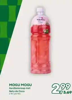Amazing Oriëntal MOGU MOGU Aardbeiensap met aanbieding