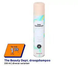 Action The Beauty Dept. droogshampoo aanbieding