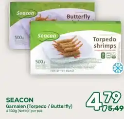 Amazing Oriëntal SEACON Garnalen (Torpedo / Butterfly) aanbieding