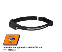 Action Werckmann oplaadbare hoofdband aanbieding
