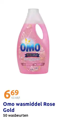 Action Omo wasmiddel Rose Gold aanbieding