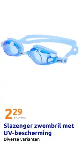Action Slazenger zwembril met UV-bescherming aanbieding
