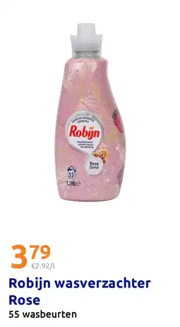 Action Robijn wasverzachter Rose aanbieding
