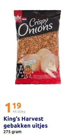 Action King's Harvest gebakken uitjes aanbieding