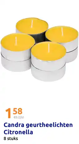 Action Candra geurtheelichten Citronella aanbieding