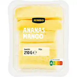 Jumbo Jumbo Ananas Mango 210 g aanbieding